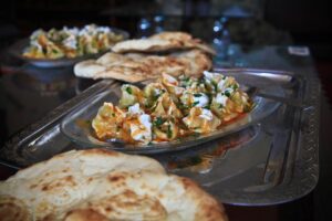 Shiitake Onion Pakora / Tempura Fritters - Part 3 of saving money on party snacks